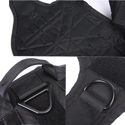 Tactical Vest Pet German Shepherd Golden Retriever Tactical Training Dog Harness and Leash Set For All Breeds Dogs