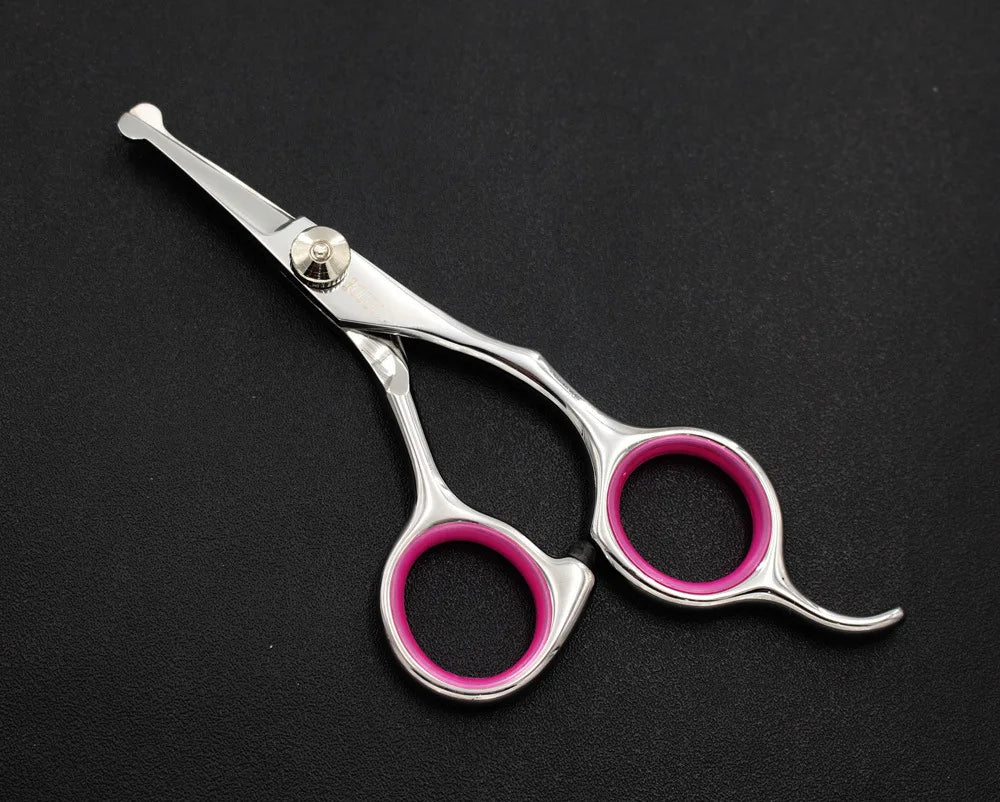 Professional Grooming Shears For Dogs Pet Hair Grooming Scissors Kit with Safety Round Tip