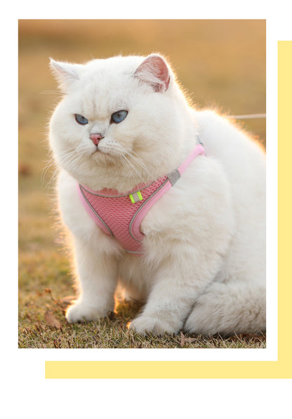Reflective Pet Harness Set
