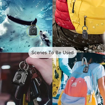 Airtag Protective Case – Sturdy & Durable, Compatible with Pet Collars, Keychains, Backpacks, Travel Bags & Camera Straps