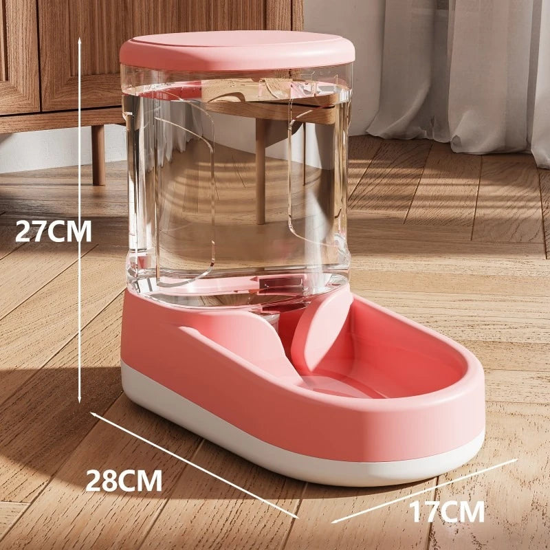 Dog Water Dispenser, Cat Automatic Feeder, Dog Waterer, Cat Water Bowl with Flowing Water, Non-electric Kettle, Pet Supplies