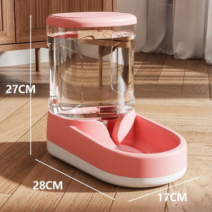 Dog Water Dispenser, Cat Automatic Feeder, Dog Waterer, Cat Water Bowl with Flowing Water, Non-electric Kettle, Pet Supplies