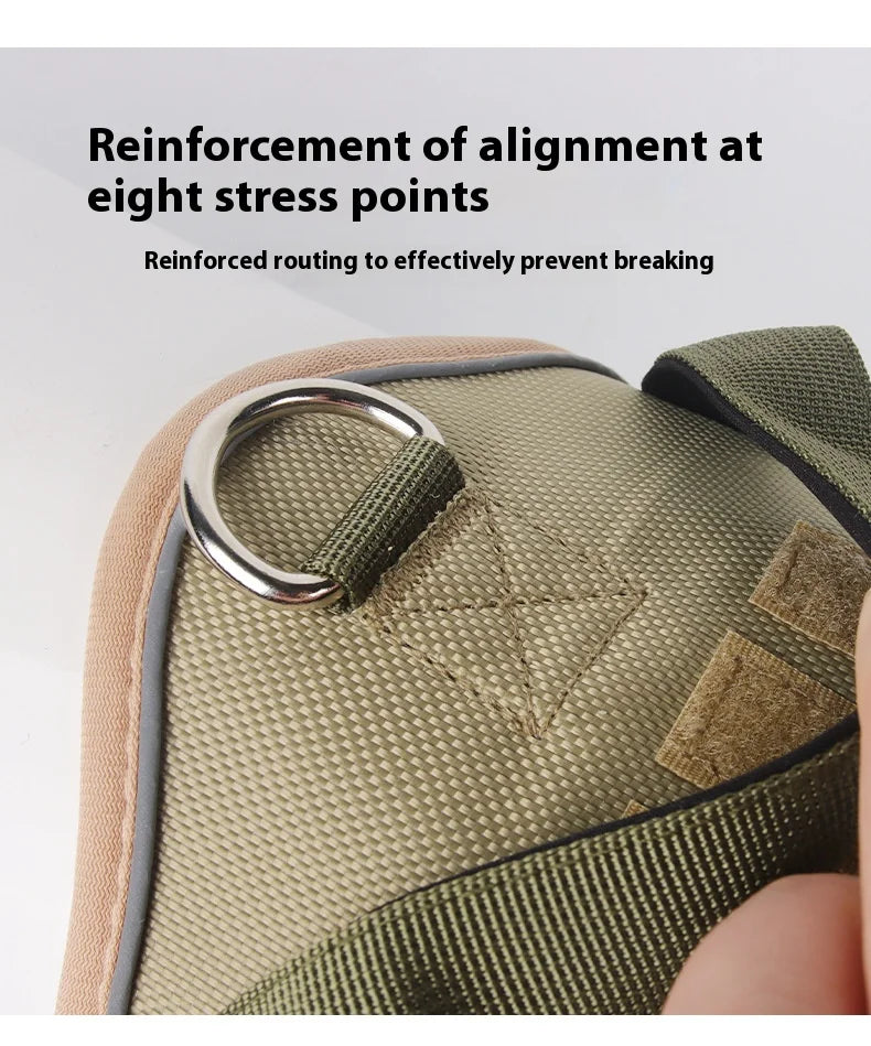 Anti-Pull Reflective Dog Harness with Multi-Point Adjustment No Pull Pet Vest for Pet Dogs Chew Proof and Durable
