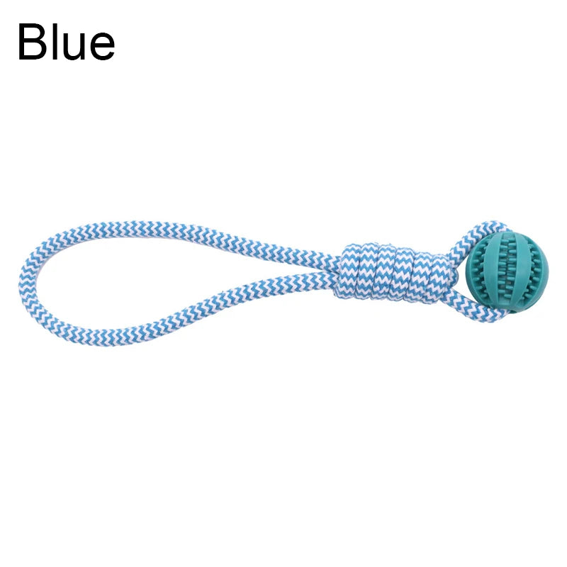 🦴 Cotton Rope Treat Dispensing Dog Toy