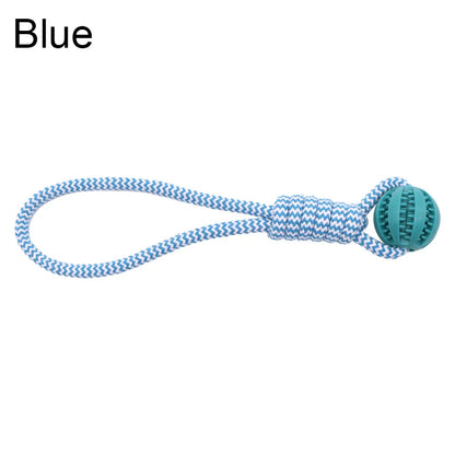 🦴 Cotton Rope Treat Dispensing Dog Toy