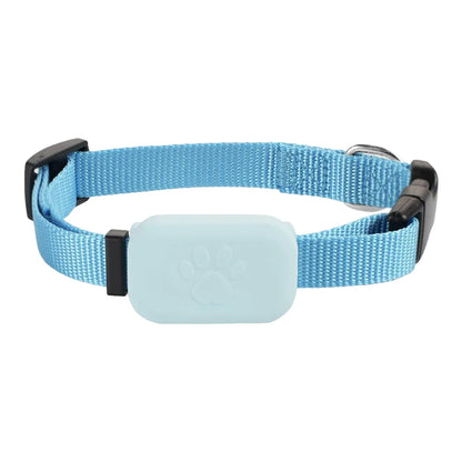 Waterproof Pet GPS Tracker - Dog & Cat Locator, with Adjustable Collar Anti Lost Dogs Real-time Tracking Device for iOS/Android