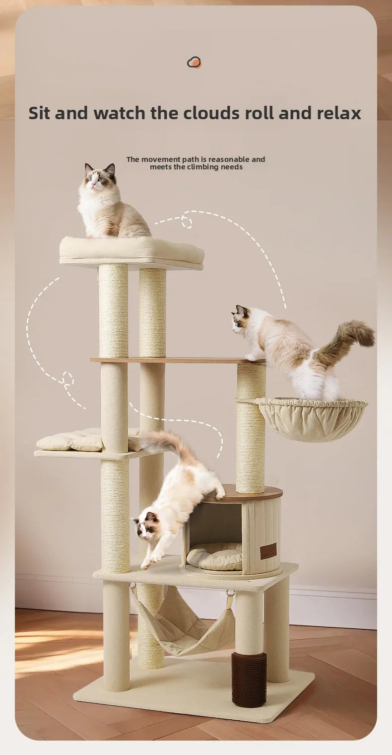 Cat Tree House Tower 🐱🏡
