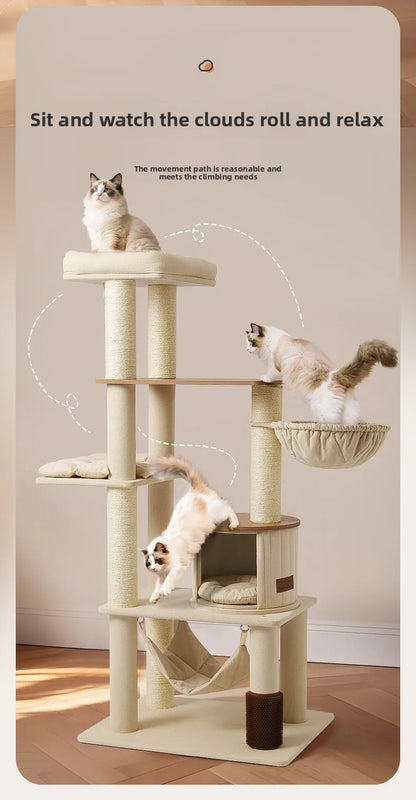 Cat Tree House Tower 🐱🏡