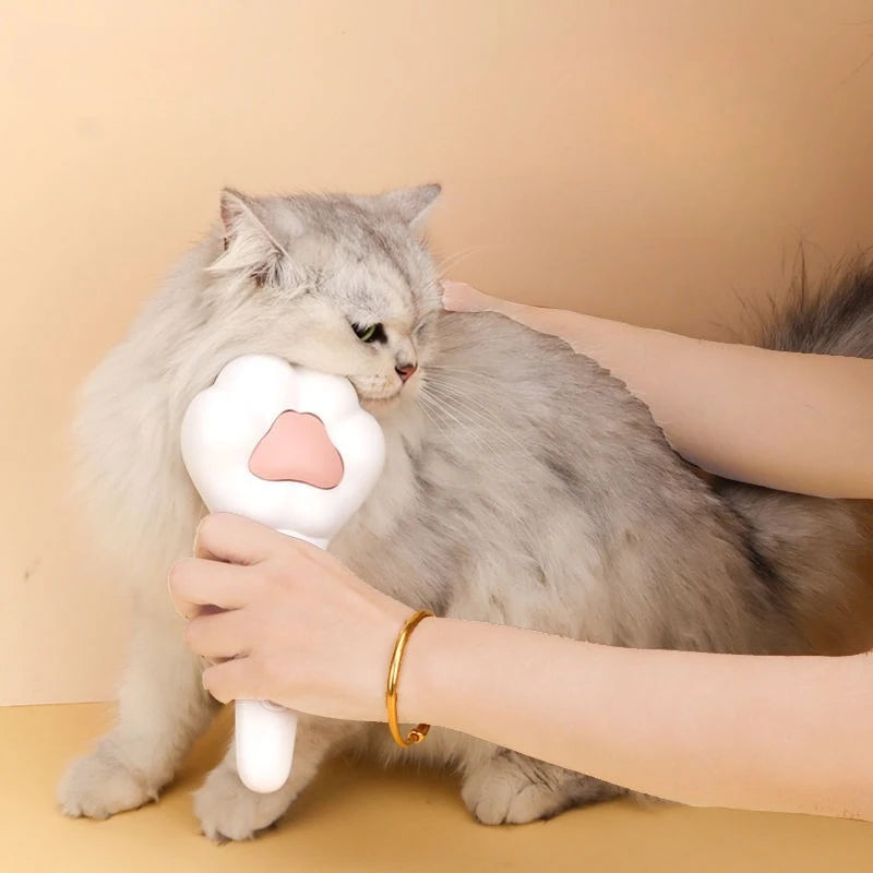 Cat Paw Grooming Brush 🐾🐱