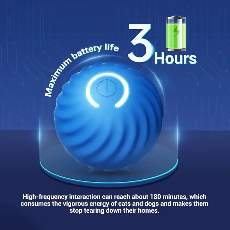 ⚡ Smart Automatic Dog Toy Ball