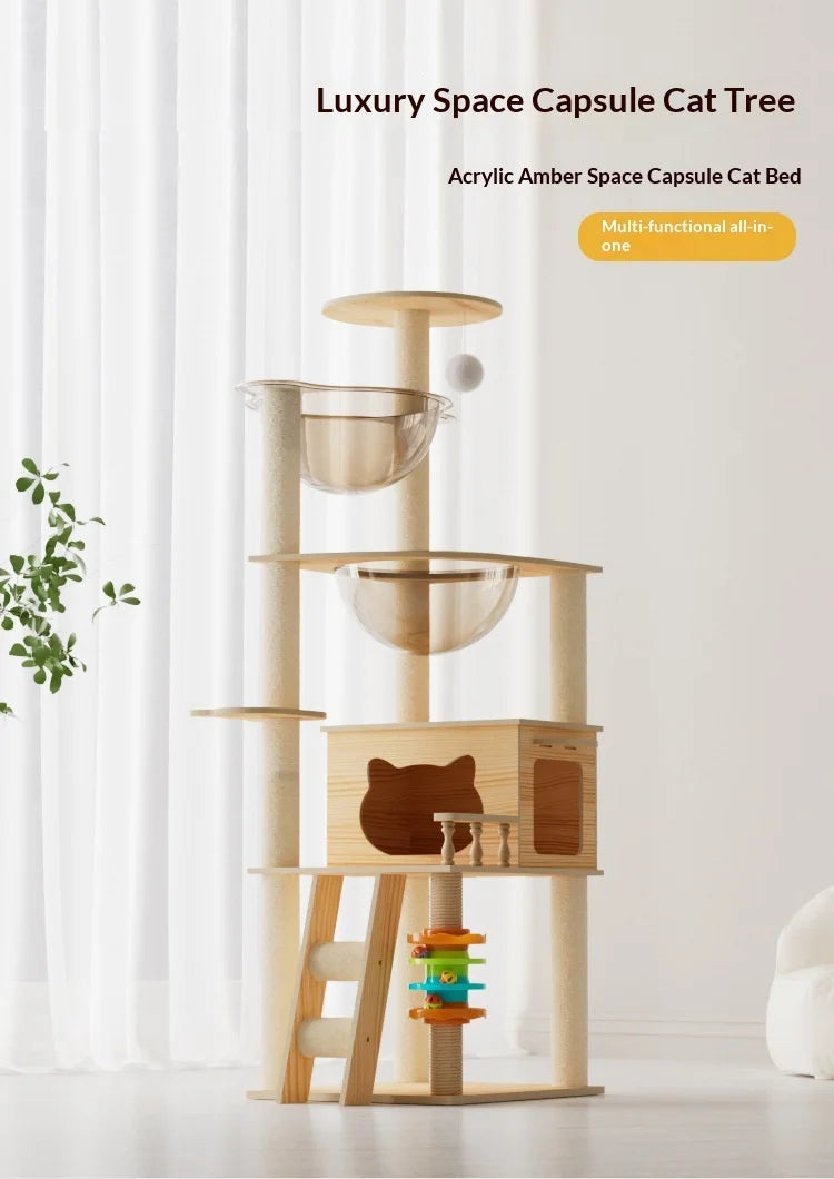 pace Capsule Cat Tree 🚀🐱