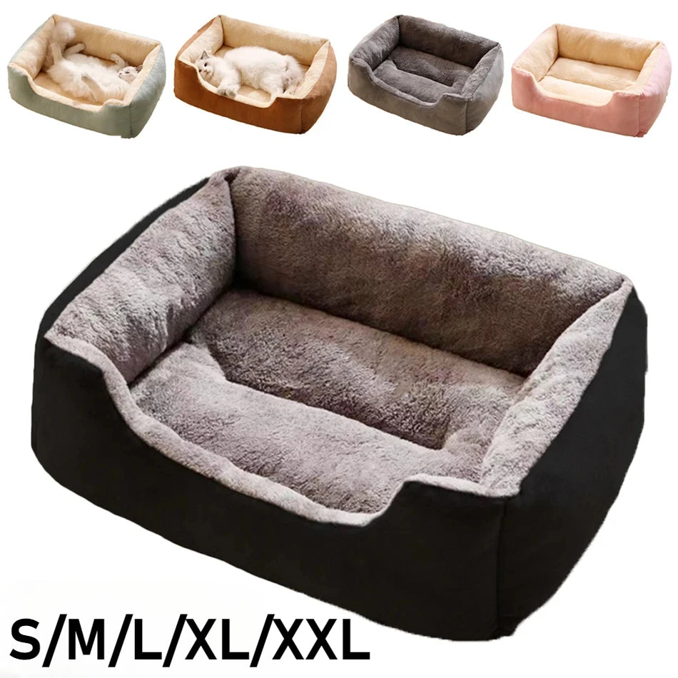 Cozy Pet Bed for Cats & Dogs