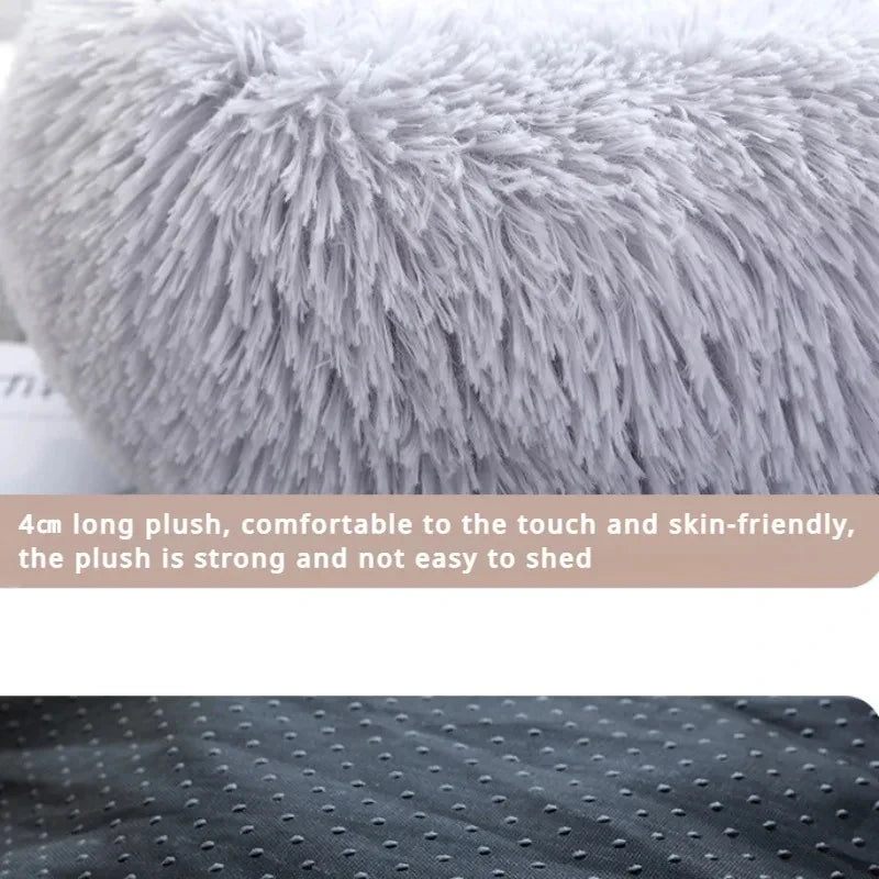 Washable Donut Cat Bed