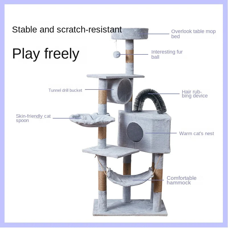 Luxury Cat Tree Tower 🐱🏰