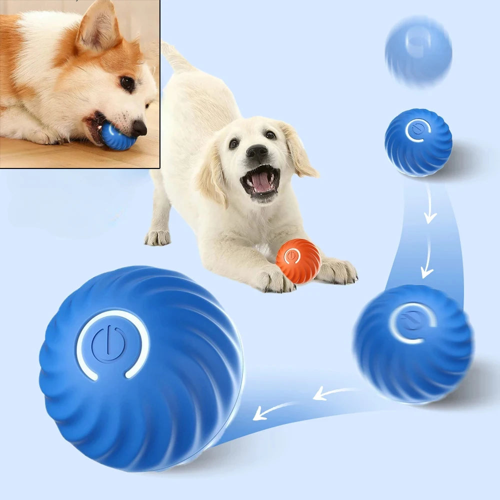 ⚡ Smart Automatic Dog Toy Ball