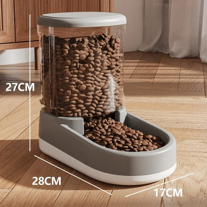 Dog Water Dispenser, Cat Automatic Feeder, Dog Waterer, Cat Water Bowl with Flowing Water, Non-electric Kettle, Pet Supplies