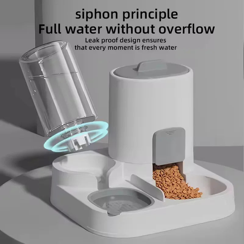 Automatic Pet Feeder & Water Dispenser 🐶🐱💧