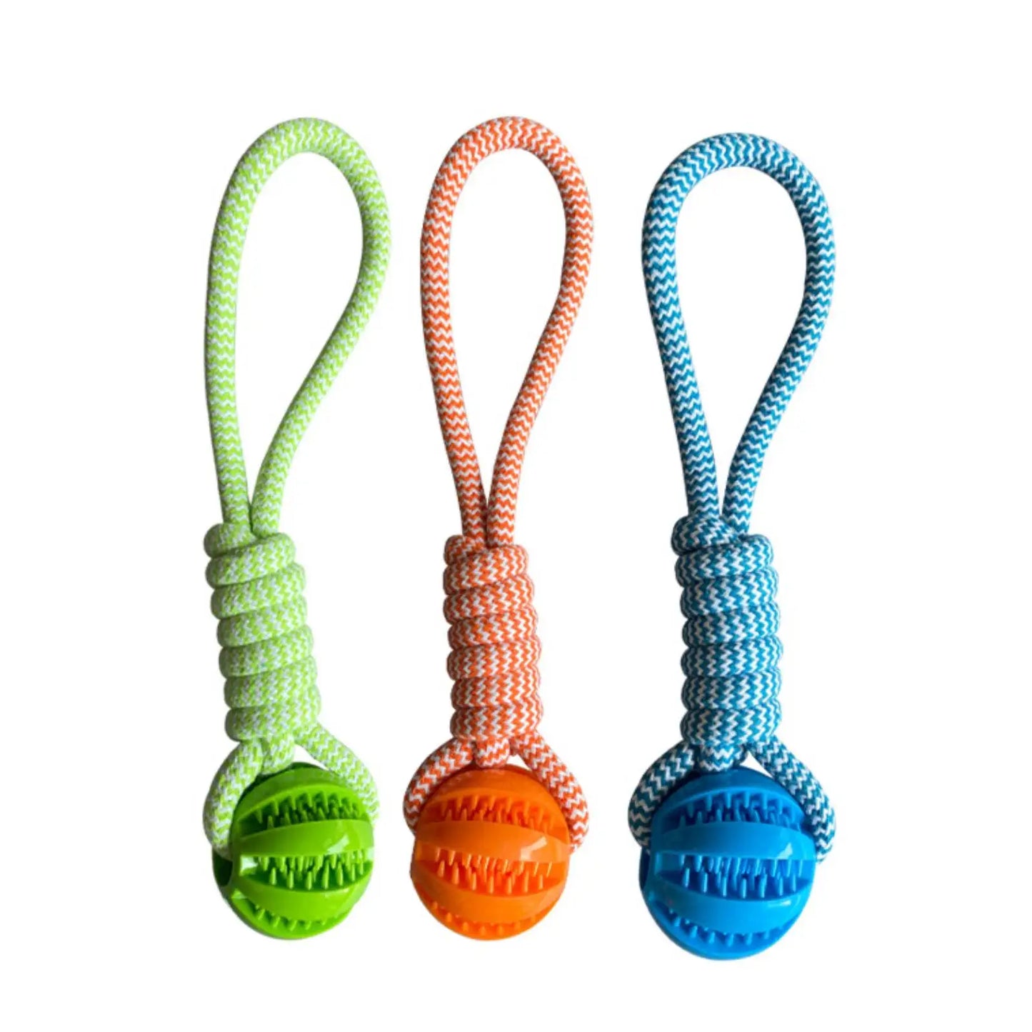 🦴 Cotton Rope Treat Dispensing Dog Toy