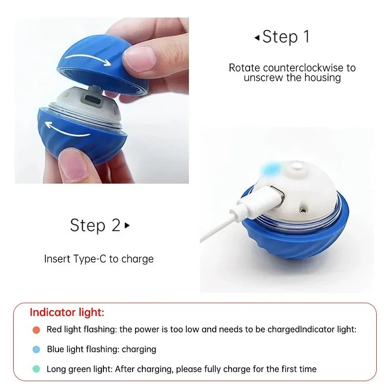 ⚡ Smart Automatic Dog Toy Ball