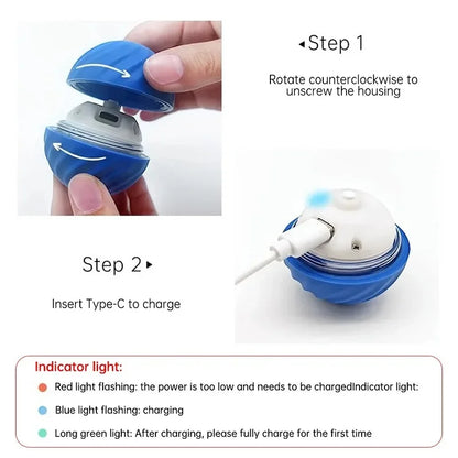 ⚡ Smart Automatic Dog Toy Ball