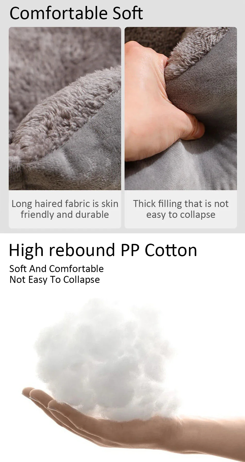 Cozy Pet Bed for Cats & Dogs