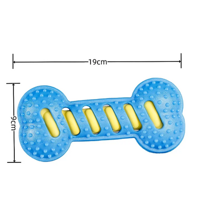 Pet Dog Chew Toys Rubber Bone Toy Bite Resistant Puppy Interactive Stick Puppy Chewing Toy Squeaky Interactive Dog Toys