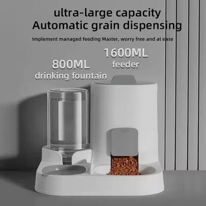 Automatic Pet Feeder & Water Dispenser 🐶🐱💧