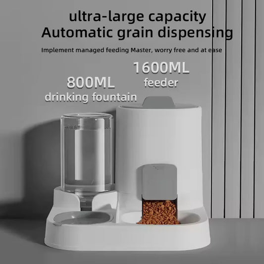 Automatic Pet Feeder & Water Dispenser 🐶🐱💧