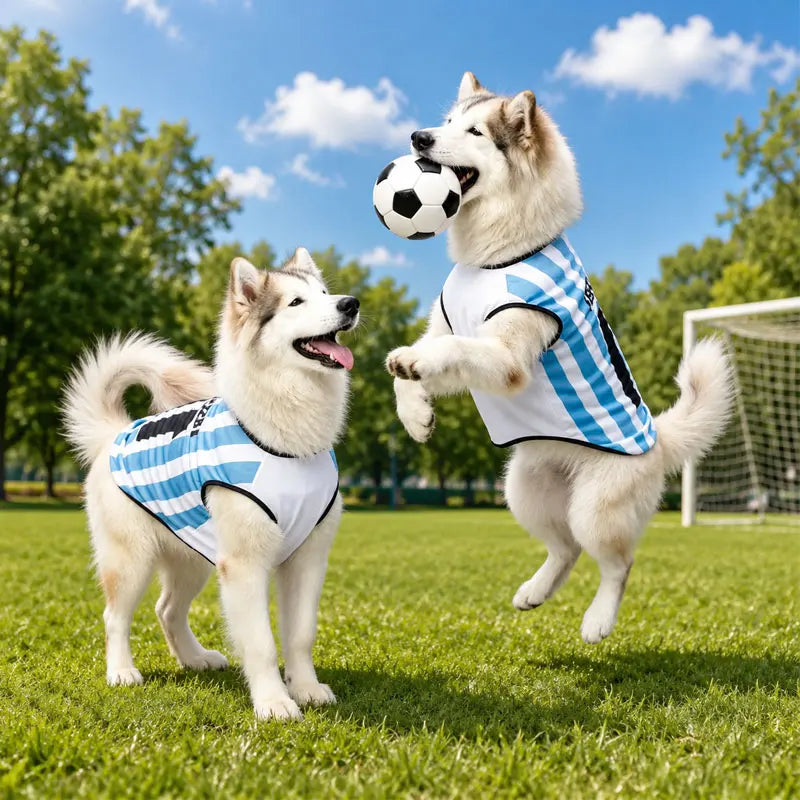 Sport Team Dog Jersey Number Print Mesh Vest Sleeveless Shirt for Dogs & Cats
