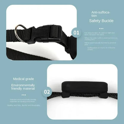 Waterproof Pet GPS Tracker - Dog & Cat Locator, with Adjustable Collar Anti Lost Dogs Real-time Tracking Device for iOS/Android