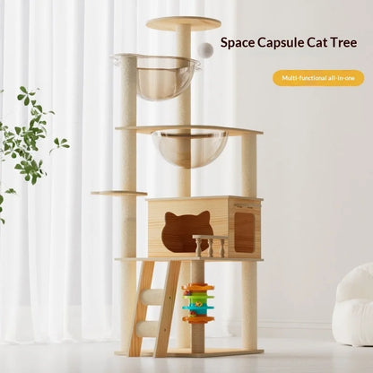 pace Capsule Cat Tree 🚀🐱