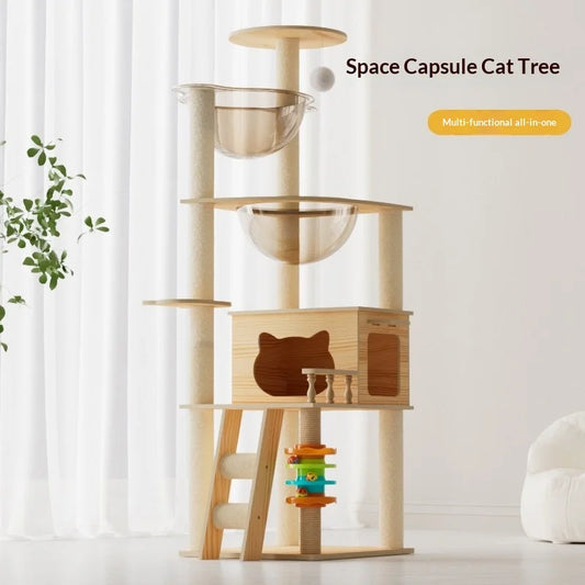 pace Capsule Cat Tree 🚀🐱