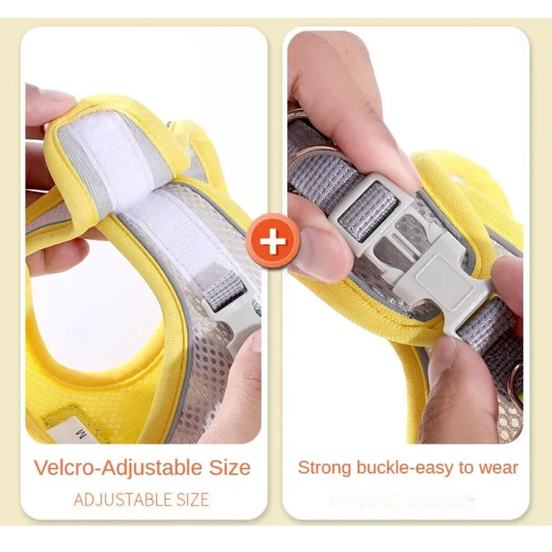 Reflective Pet Harness Set