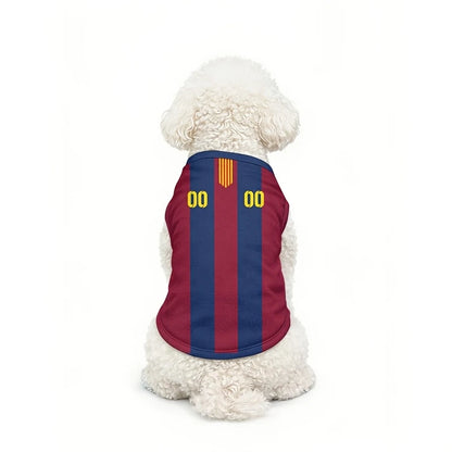 Dog Soccer Jersey Breathable Mesh Vest Football T-Shirt for Dogs & Cats Puppy