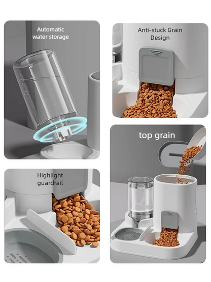 Automatic Pet Feeder & Water Dispenser 🐶🐱💧