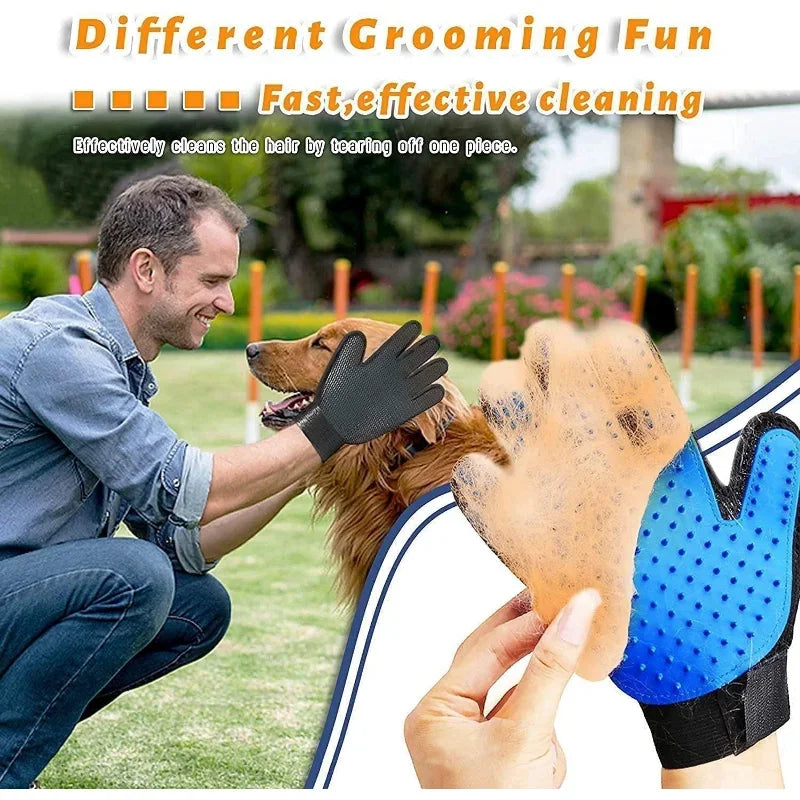 2-Sided Pet Grooming Glove 🐾🧤