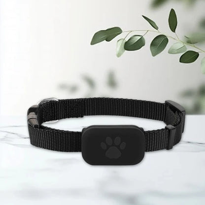 Waterproof Pet GPS Tracker - Dog & Cat Locator, with Adjustable Collar Anti Lost Dogs Real-time Tracking Device for iOS/Android