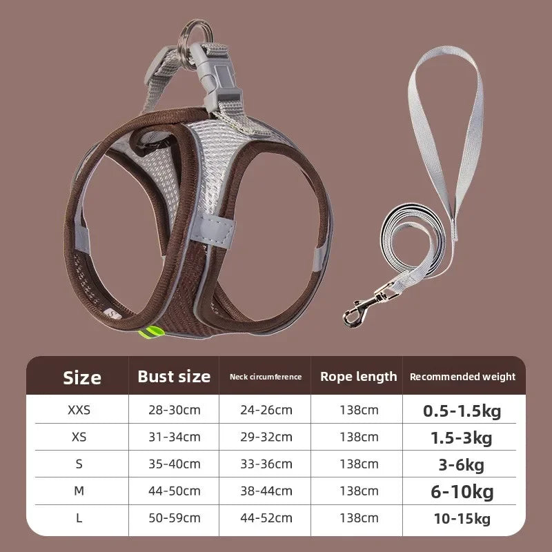 Harness for a Dog Harness Guard Harnesses for Dogs Pet Puppy Big the Small Breed Medium Anatomical Large Breeds Goods Product