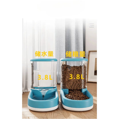 Dog Water Dispenser, Cat Automatic Feeder, Dog Waterer, Cat Water Bowl with Flowing Water, Non-electric Kettle, Pet Supplies