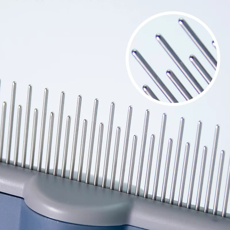 Cat Grooming Massage Brush Pet Comb Professional Open Knot Pet Hair Removal Brush Durable kitten comb Pet Accessories