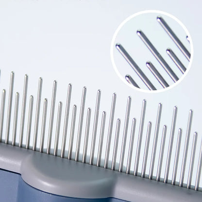 Cat Grooming Massage Brush Pet Comb Professional Open Knot Pet Hair Removal Brush Durable kitten comb Pet Accessories