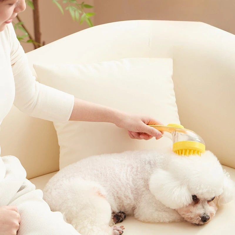 Pet Bathing Brush for Dog Cat Pet Grooming Bathing Massaging Multi-Function Dog Cleaning Grooming Supplies