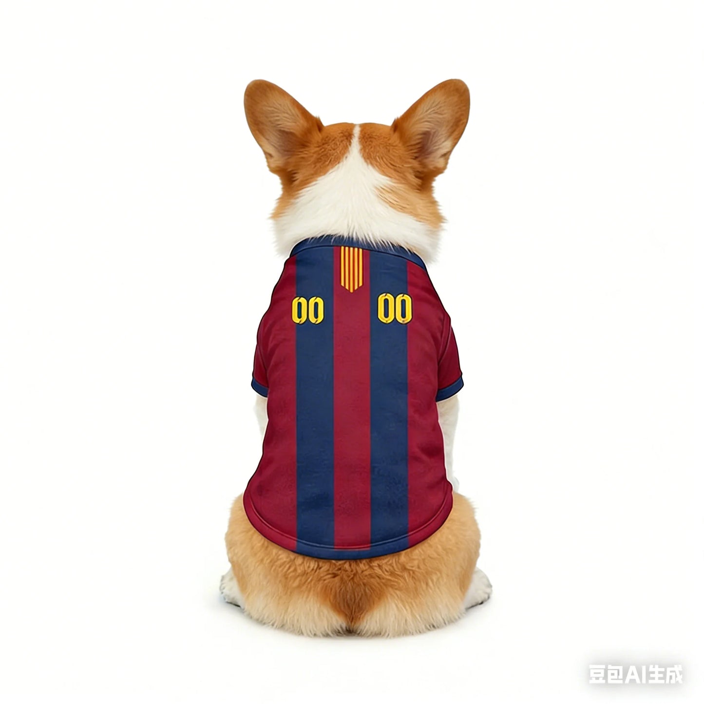 Dog Soccer Jersey Breathable Mesh Vest Football T-Shirt for Dogs & Cats Puppy
