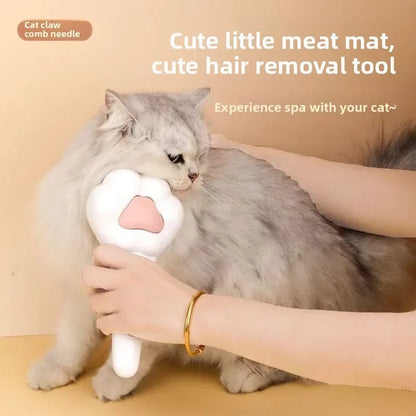 Cat Paw Grooming Brush 🐾🐱