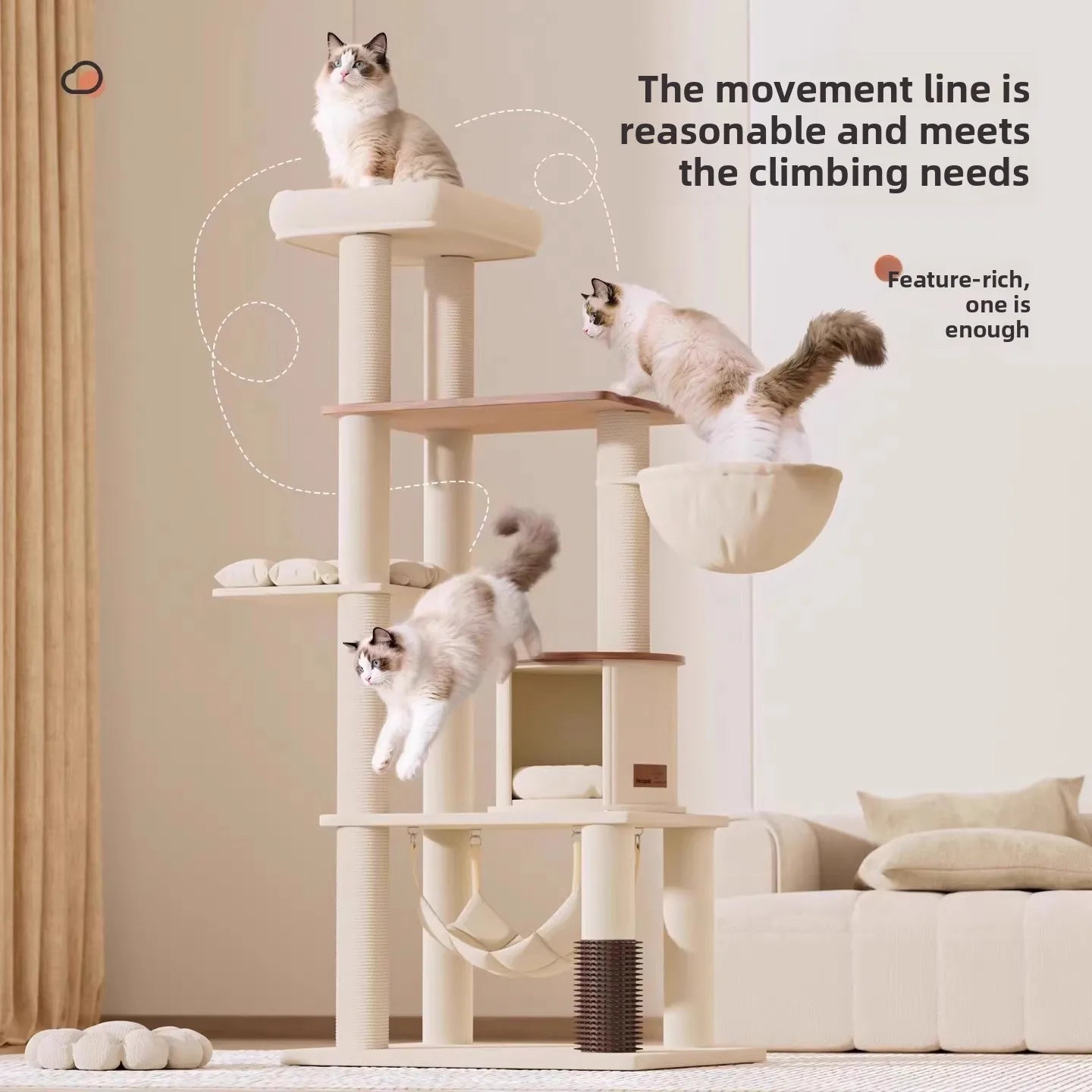 Cat Tree House Tower 🐱🏡