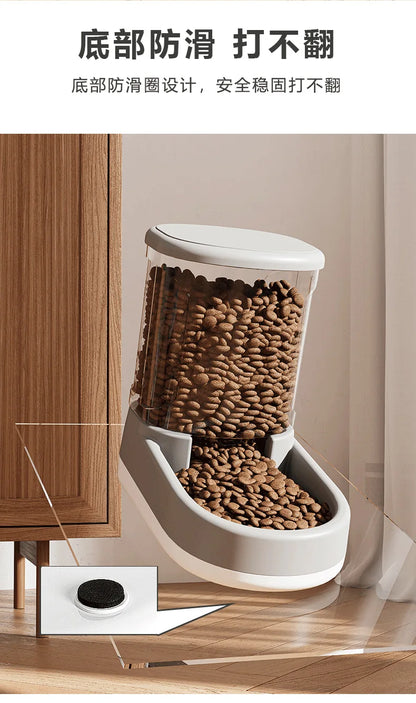 Dog Water Dispenser, Cat Automatic Feeder, Dog Waterer, Cat Water Bowl with Flowing Water, Non-electric Kettle, Pet Supplies