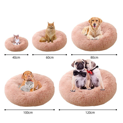 Washable Donut Cat Bed