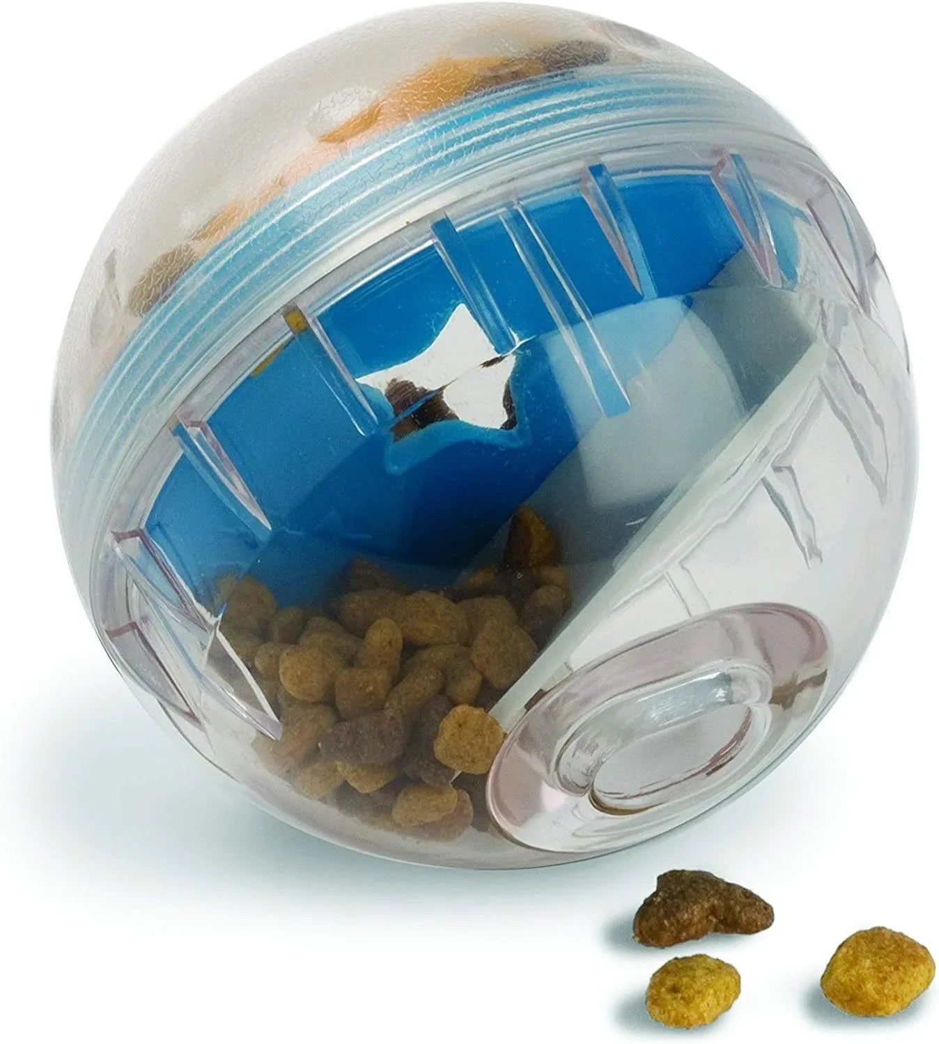 IQ Treat Ball Dog Treat Dispenser Toy Ball Interactive Dog Toy - 4" Dog Food Toy Stimulation Pet cat leakage toy Slow Feeder