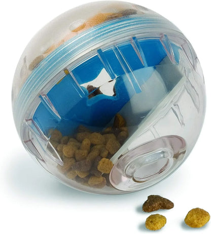 IQ Treat Ball Dog Treat Dispenser Toy Ball Interactive Dog Toy - 4" Dog Food Toy Stimulation Pet cat leakage toy Slow Feeder