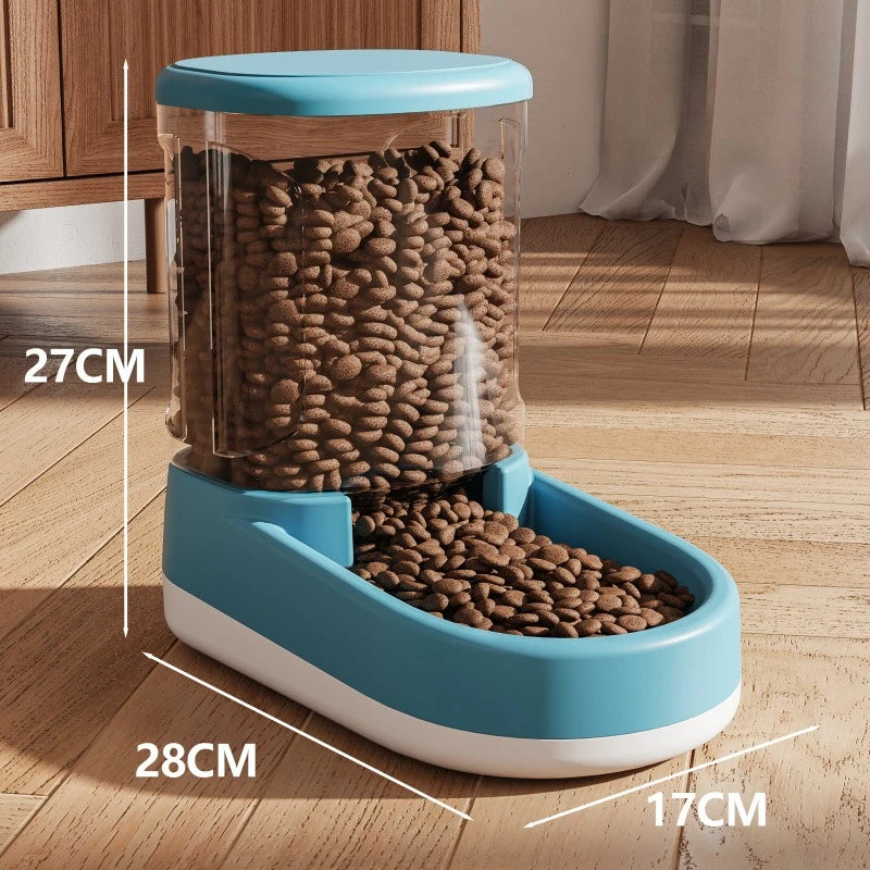 Dog Water Dispenser, Cat Automatic Feeder, Dog Waterer, Cat Water Bowl with Flowing Water, Non-electric Kettle, Pet Supplies